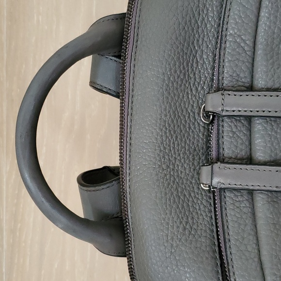 Tumi Landon Alcott Fine Leather Backpack in Gray - Picture 2 of 14